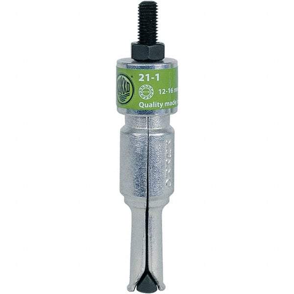 KUKKO - 2 Jaw, 1/2" to 5/8" Spread, Pilot Bearing Puller - For Bearings, Rings, Bushings - Exact Tool & Supply