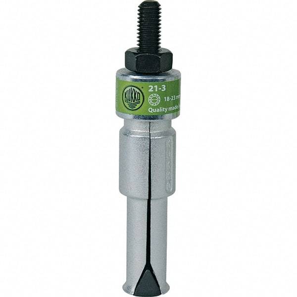 KUKKO - 2 Jaw, 3/4" to 7/8" Spread, Pilot Bearing Puller - For Bearings, Rings, Bushings - Exact Tool & Supply