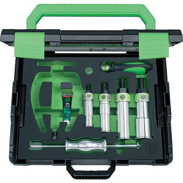 KUKKO - 1 Piece, 1-1/8 to 2-3/4" Spread, Blind Hole Puller Set - 1 Jaws, 5-1/4" Reach - Exact Tool & Supply