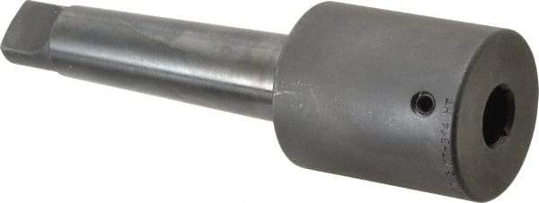 Collis Tool - 3/4 Inch Tap, 1.38 Inch Tap Entry Depth, MT3 Taper Shank, Standard Tapping Driver - 2-5/16 Inch Projection, 1-3/4 Inch Nose Diameter, 0.59 Inch Tap Shank Diameter, 0.442 Inch Tap Shank Square - Exact Tool & Supply