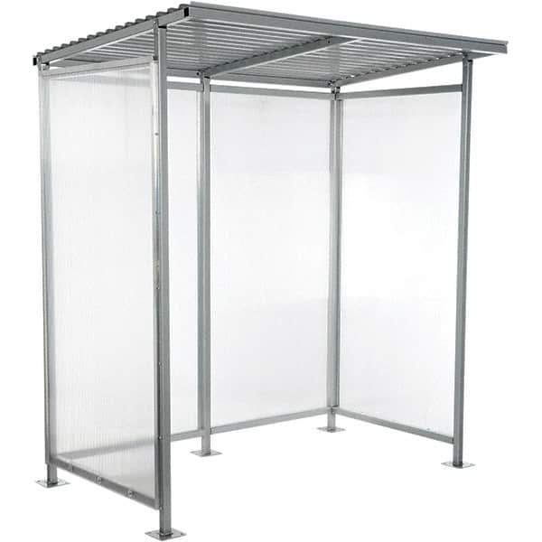 Vestil - Shelters Type: Smoking Shelter Width (Feet): 6 - Exact Tool & Supply