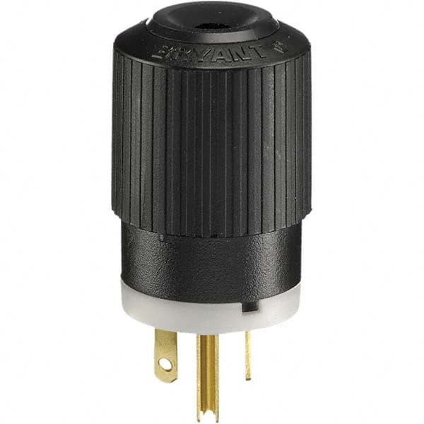 Bryant Electric - Straight Blade Plugs & Connectors Connector Type: Plug Grade: Industrial - Exact Tool & Supply