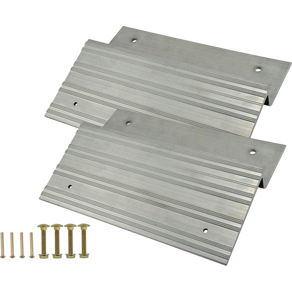Erickson Manufacturing - Truck Ramps; Type: Ramp Plate ; For Use With: All Vehicles ; Length (Inch): 12 ; Width (Inch): 12 ; Material: Aluminum - Exact Tool & Supply