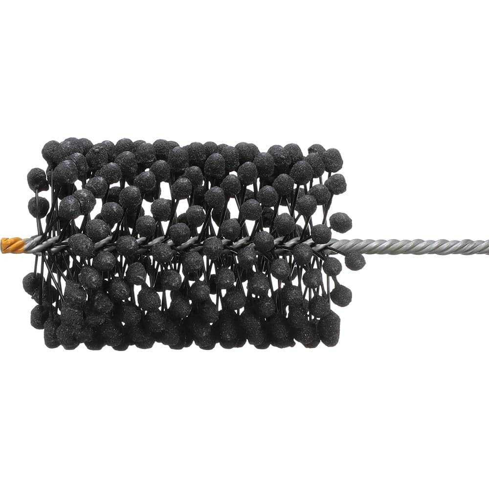 Osborn - Flexible Hones; Maximum Bore Diameter (Inch): 4 ; Maximum Bore Diameter (mm): 101.0000 ; Abrasive Material: Silicon Carbide ; Grit: 320 ; Overall Length (Inch): 13.5 - Exact Tool & Supply