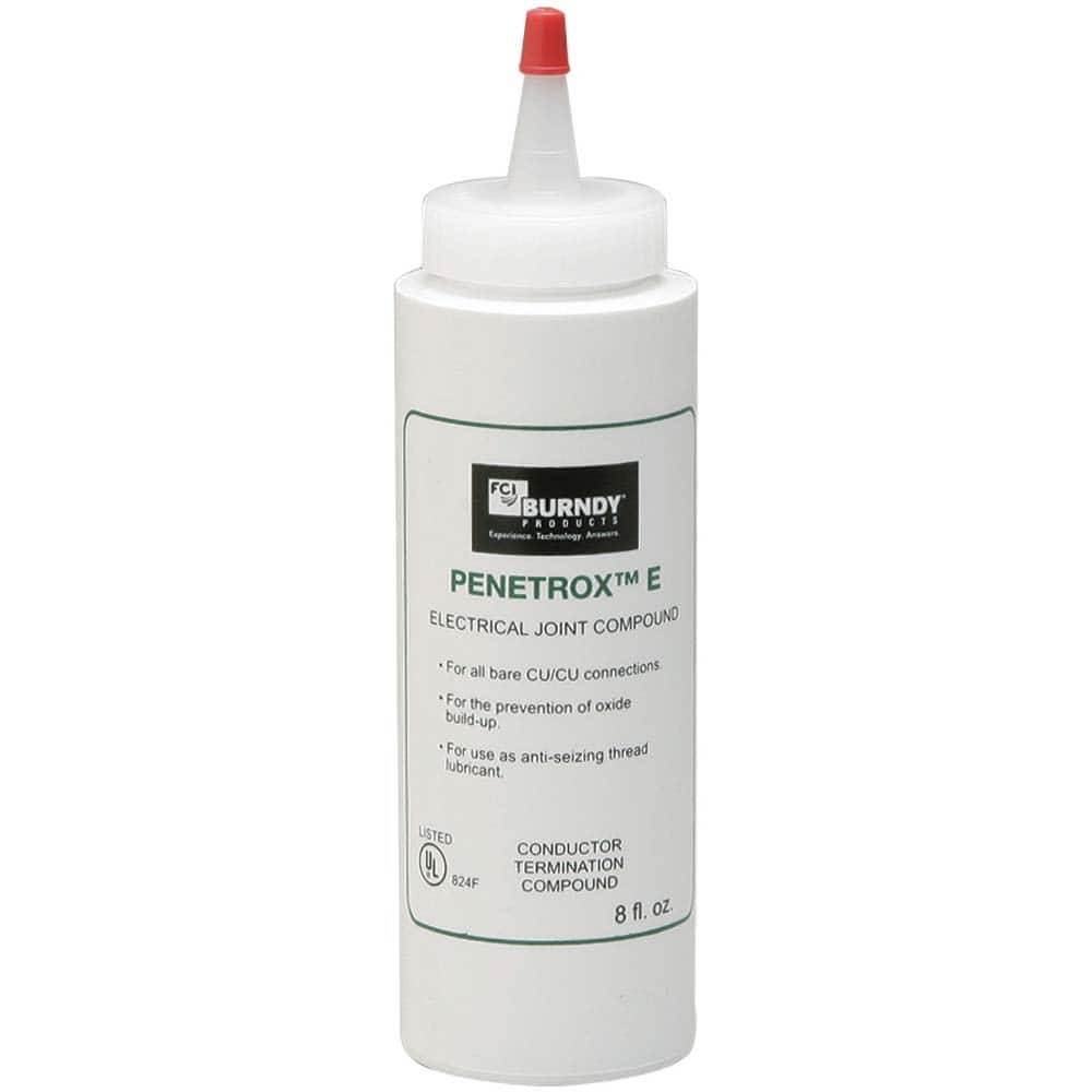 Burndy - Rust Removers & Corrosion Inhibitors; Type: Oxide Inhibiting Electrical Joint Compound ; Container Size Range: 8 oz. - Exact Tool & Supply