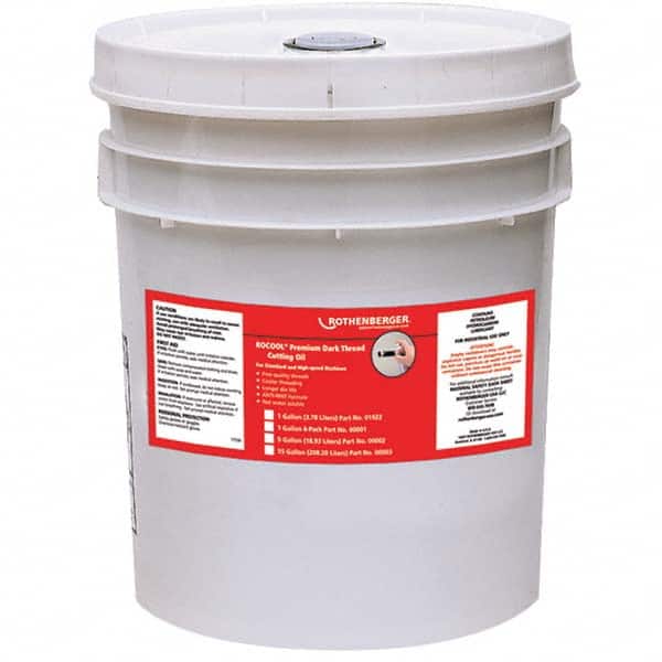 Rothenberger - Pipe Cutting & Threading Oil Type: Dark Cutting Oil Container Type: Drum - Exact Tool & Supply