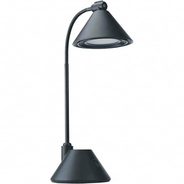 ALERA - Task Lights Fixture Type: Desk Color: Black - Exact Tool & Supply