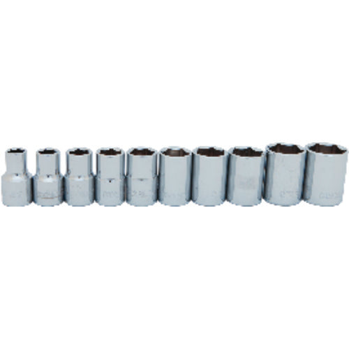 1/2″ 10PC SOCKET SET 6PT - Exact Tool & Supply
