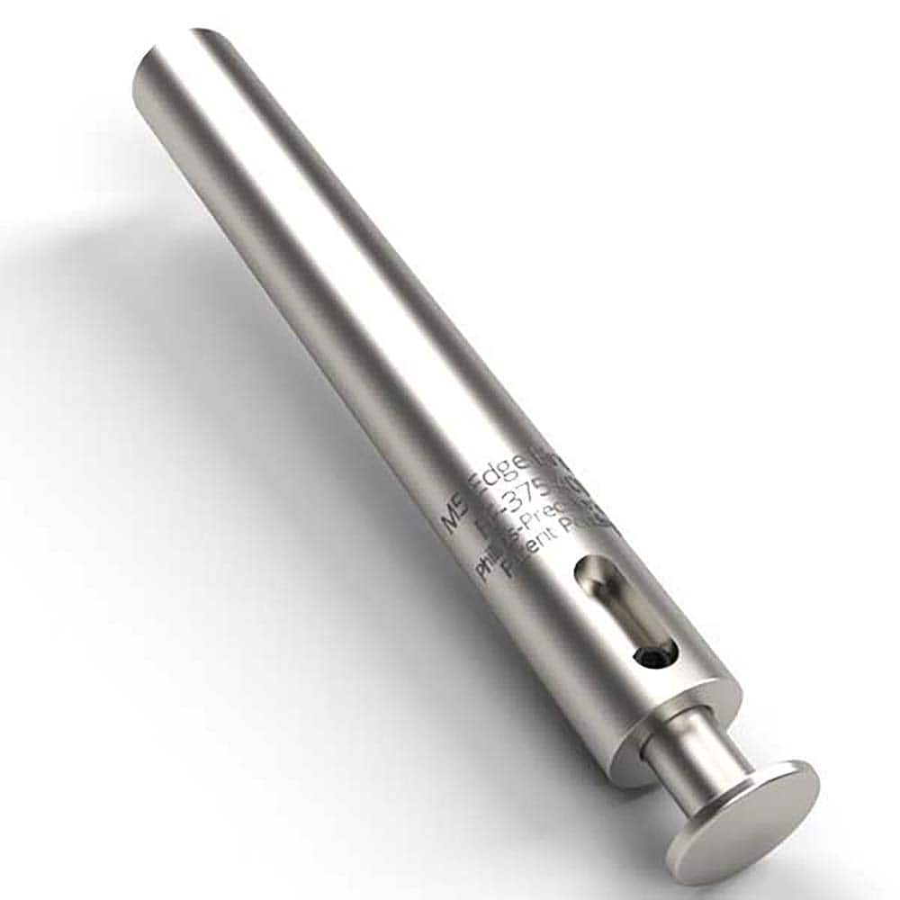 Phillips Precision - Edge & Center Finders; Type: Static ; Power Type: Manual ; Head Contact Type: Polished Convex Plunger ; Head Diameter (Inch): 0.4000 ; Shank Diameter (Decimal Inch): 0.3750 ; Edge Alert Mechanism: Visual - Exact Tool & Supply