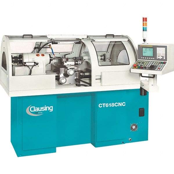 Clausing - Bench, Engine & Toolroom Lathes Machine Type: Toolroom Lathe Spindle Speed Control: Variable Speed Pulley - Exact Tool & Supply