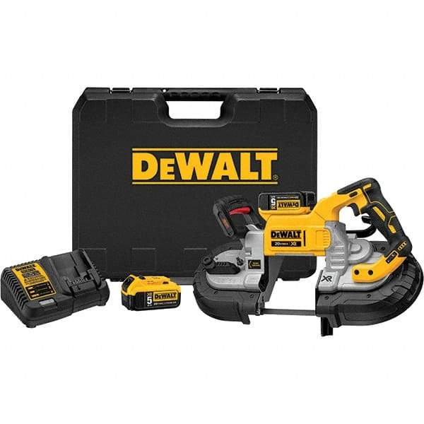 DeWALT - Cordless Portable Bandsaws Voltage: 20 Battery Chemistry: Lithium-Ion - Exact Tool & Supply