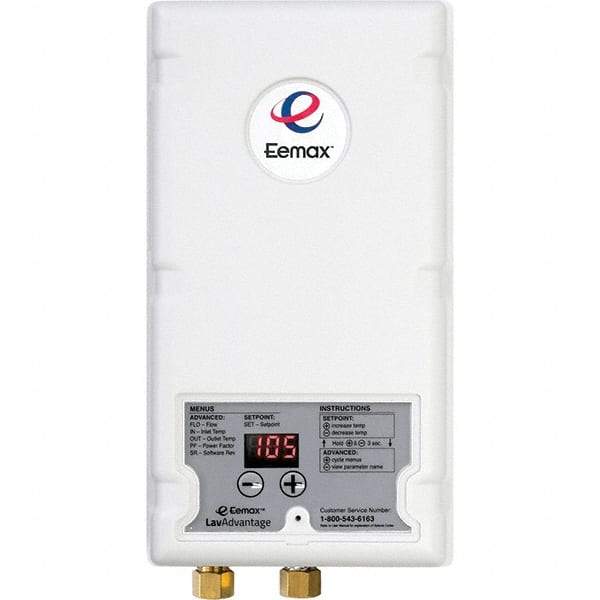 Eemax - 240 Volt Electric Water Heater - 7.5 KW, 32 Amp, 10 AWG Wire Gauge - Exact Tool & Supply