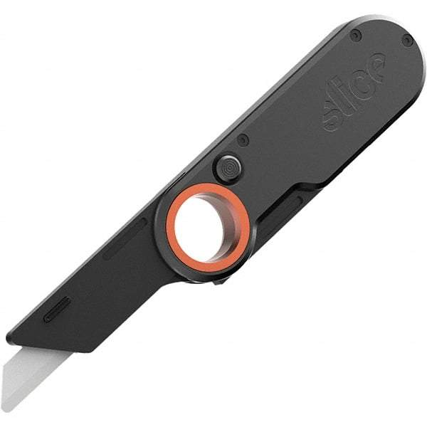Slice - Utility Knives, Snap Blades & Box Cutters Type: Folding Utility Knife Blade Type: Round - Exact Tool & Supply