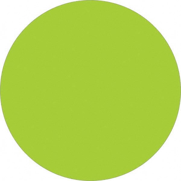 Tape Logic - 3/4" x 3/4" Fluorescent Green Paper Inventory Labels - Exact Tool & Supply