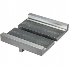 Piranha Clamp - Vise Jaw Sets Jaw Width (mm): 25.00 Set Type: Standard - Exact Tool & Supply