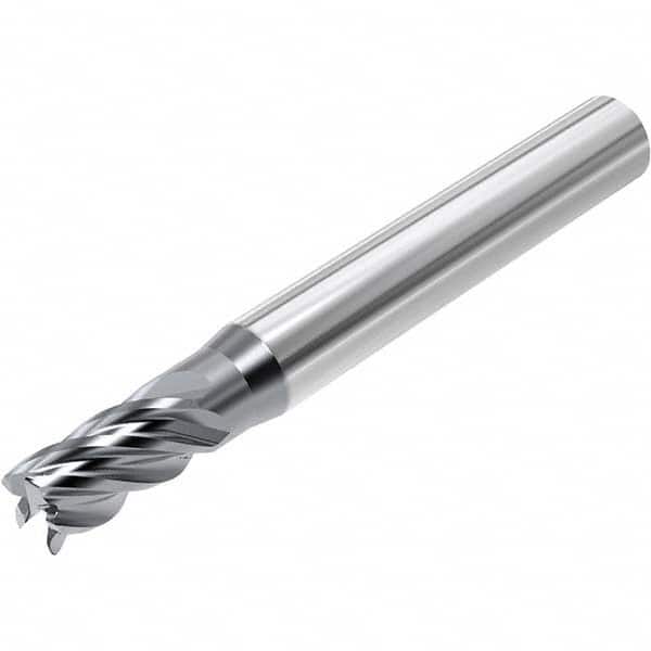 Niagara Cutter - 5/32" Diam 5 Flute Solid Carbide 0.01" Corner Radius End Mill - Exact Tool & Supply