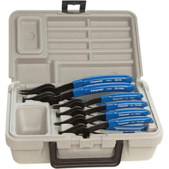 Imperial - Retaining Ring Pliers Sets Type: Convertible Number of Pieces: 6 - Exact Tool & Supply