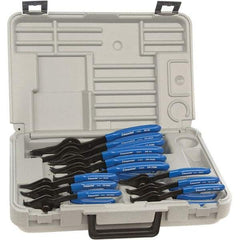 Imperial - Retaining Ring Pliers Sets Type: Convertible Number of Pieces: 12 - Exact Tool & Supply