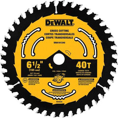 DeWALT - Wet & Dry-Cut Saw Blades   Blade Diameter (Inch): 6-1/2    Blade Material: Tungsten Carbide-Tipped - Exact Tool & Supply