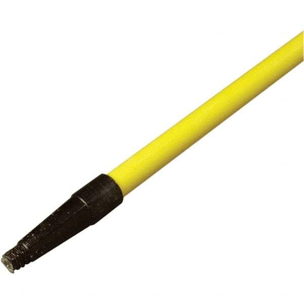 Carlisle - Broom/Squeegee Poles & Handles Connection Type: Threaded & Tapered Handle Material: Fiberglass - Exact Tool & Supply