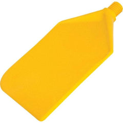 Carlisle - Sparta Yellow Nylon Mixing Paddle without Holes - 7-1/2" Overall Length - Exact Tool & Supply