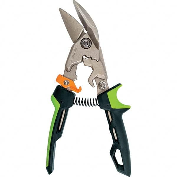 Fiskars - Snips Snip Type: Aviation Snip Cut Direction: Right - Exact Tool & Supply