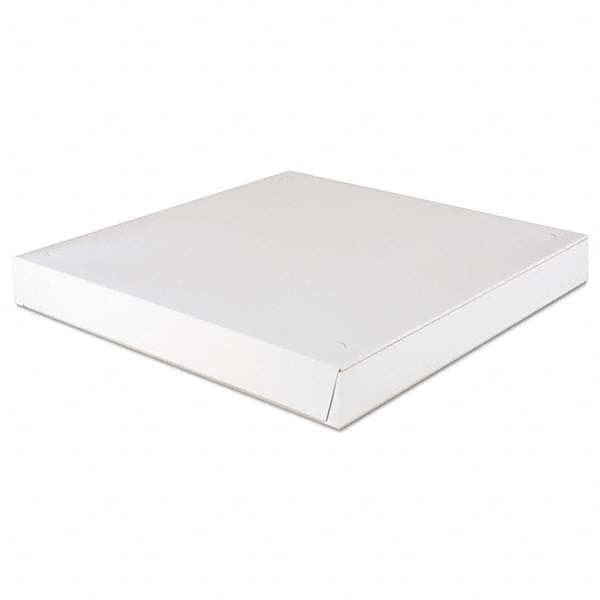 SCT - Paperboard Pizza Boxes,16 x 16 x 1 7/8, White, 100/Carton - Exact Tool & Supply