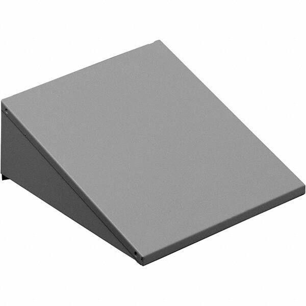 Tennsco - 12" Wide x 6" High x 12" Deep, Locker Slope Top - Exact Tool & Supply
