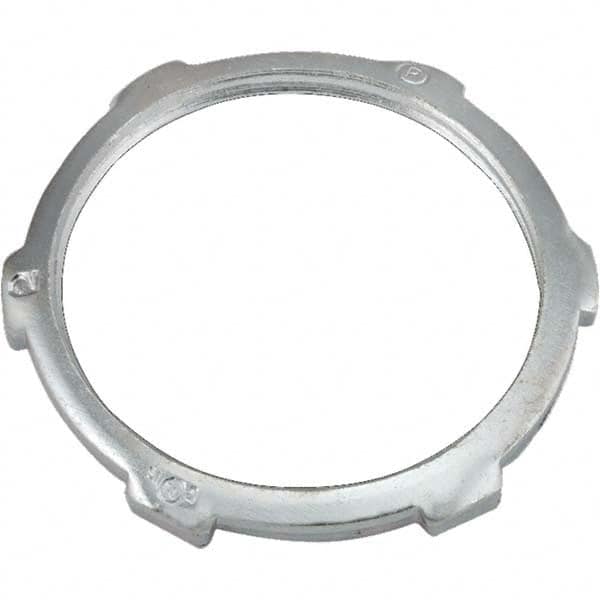 Hubbell-Raco - 3-1/2" Trade Rigid/Intermediate (IMC) Conduit Locknut - Exact Tool & Supply