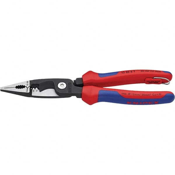 Knipex - Cutting Pliers Type: Electrician Pliers Insulated: NonInsulated - Exact Tool & Supply