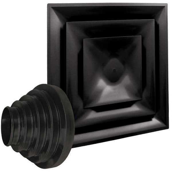 American Louver - Registers & Diffusers Type: Ceiling Diffuser Style: Step Down - Exact Tool & Supply