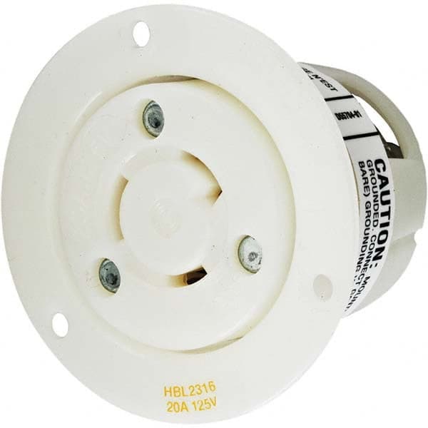 Hubbell Wiring Device-Kellems - Twist Lock Receptacles Receptacle/Part Type: Receptacle Gender: Female - Exact Tool & Supply