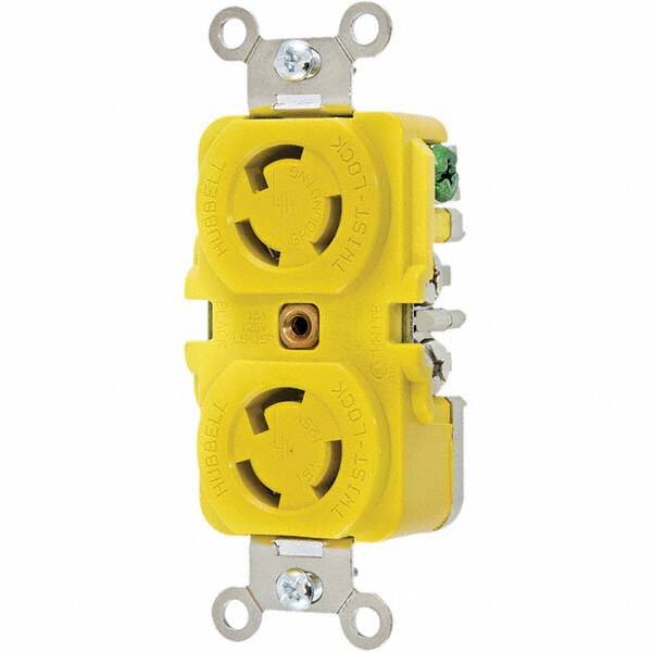 Hubbell Wiring Device-Kellems - Twist Lock Receptacles Receptacle/Part Type: Receptacle Gender: Female - Exact Tool & Supply