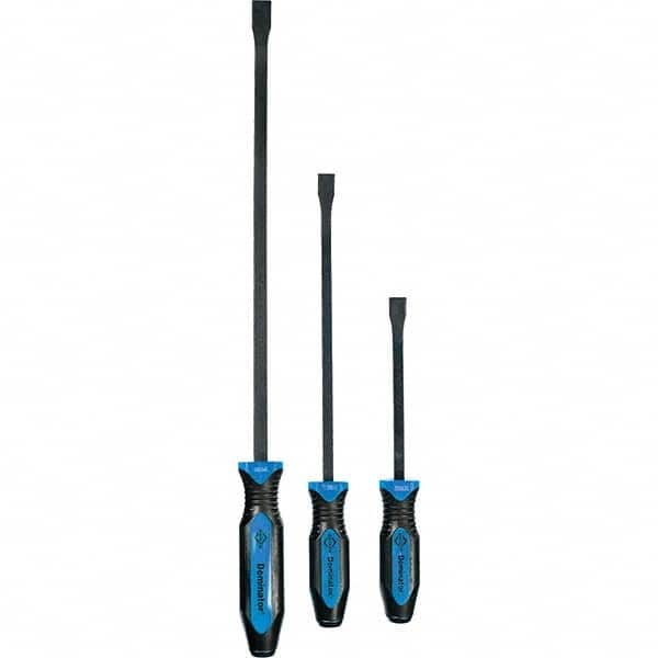 Mayhew - Pry Bar Sets Type: Pry Bar Set Lengths Included (Inch): 12; 17; 25 - Exact Tool & Supply