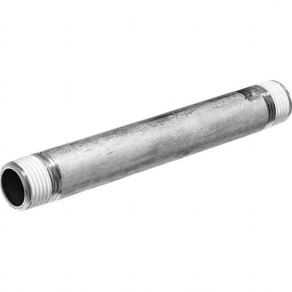 USA Sealing - 2-1/2 x 4" 6063 Aluminum Pipe Nipple - Exact Tool & Supply