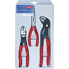 Knipex - Plier Sets Set Type: Assortment Number of Pieces: 3 - Exact Tool & Supply