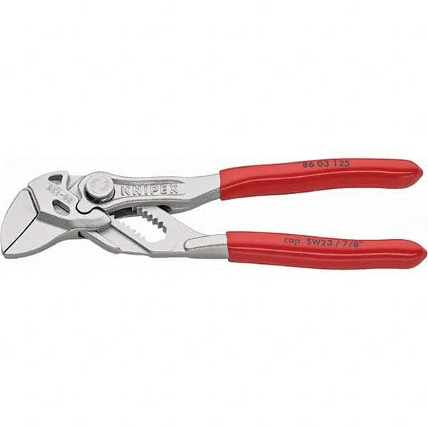 Knipex - Tongue & Groove Pliers Type: Pipe Wrench Pliers Overall Length Range: Less than 6" - Exact Tool & Supply