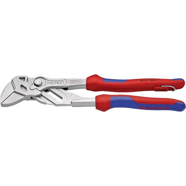 Knipex - Tongue & Groove Pliers Type: Pipe Wrench Pliers Overall Length Range: 9" - 11.9" - Exact Tool & Supply