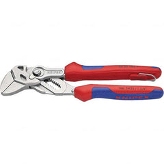 Knipex - Tongue & Groove Pliers Type: Pipe Wrench Pliers Overall Length Range: 6" - 8.9" - Exact Tool & Supply