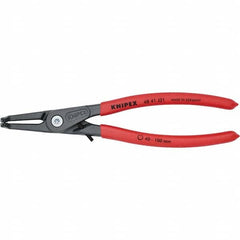 Knipex - Retaining Ring Pliers Type: Internal Ring Size: 1-37/64" - 3-15/16" - Exact Tool & Supply