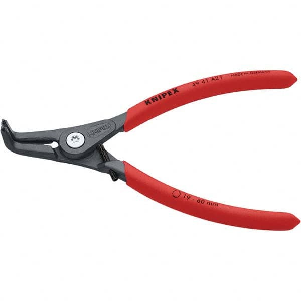 Knipex - Retaining Ring Pliers Type: External Ring Size: 3/4" - 2-3/64" - Exact Tool & Supply
