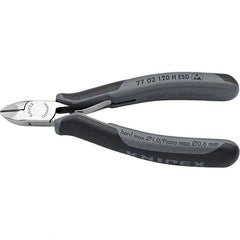 Knipex - Cutting Pliers Type: Electronics Diagonal Cutters Insulated: NonInsulated - Exact Tool & Supply
