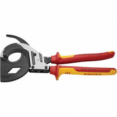 Knipex - Cutting Pliers Type: Cable Cutter Insulated: Insulated - Exact Tool & Supply