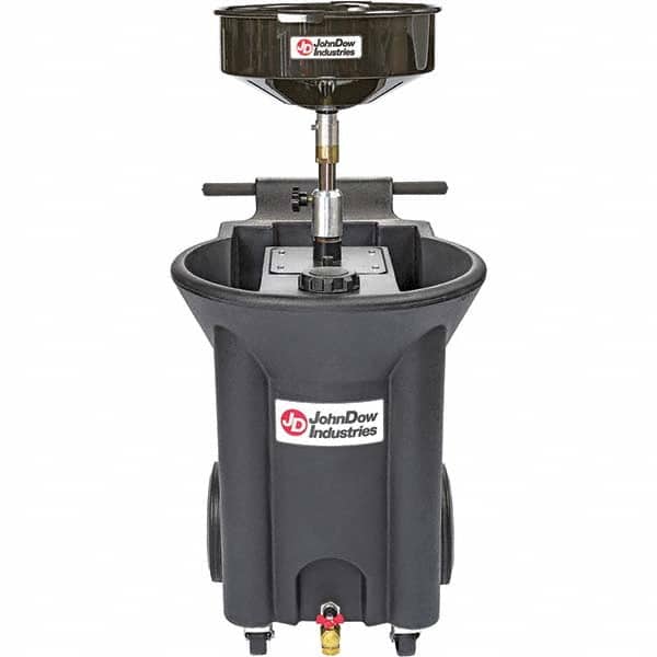 JohnDow - Oil Drain Containers Type: Oil Drain w/Casters Container Size: 22 Gal - Exact Tool & Supply