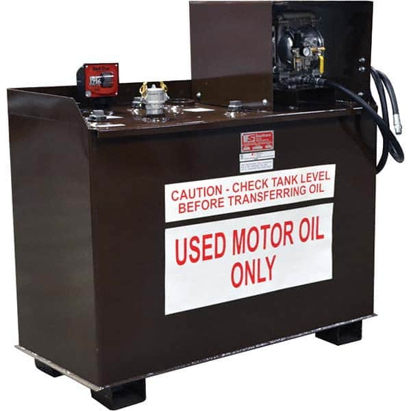 JohnDow - Oil Drain Containers Type: Pedestal Style Oil Drain Container Size: 180 Gal - Exact Tool & Supply