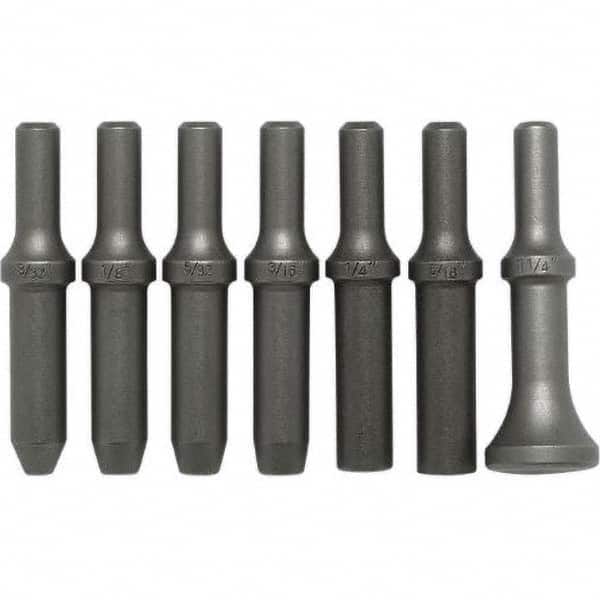 Chicago Pneumatic - 1,600 BPM, 2.68" Long Stroke, Air Riveting Hammer - Exact Tool & Supply