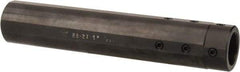 Global CNC Industries - 1" Bore Diam, 1-1/2" Shank Diam, Boring Bar Sleeve - 8" OAL, 4" Bore Depth - Exact Tool & Supply