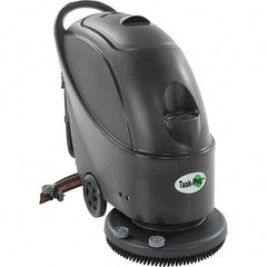 Nilfisk - 17" Cleaning Width, Electric Floor Scrubber - 160 RPM, 47" Water Lift, 13 Gal Tank Capacity - Exact Tool & Supply