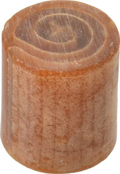 Garland - 1" Face Diam, Grade Medium Soft, Hammer Tip/Face - Rawhide - Exact Tool & Supply