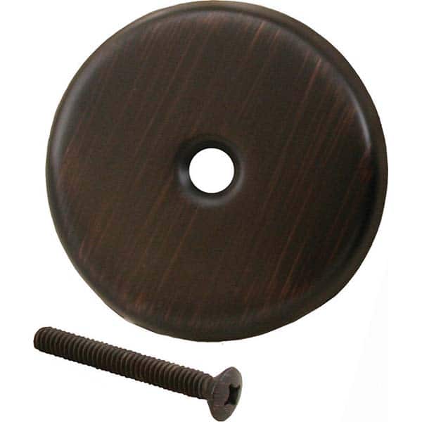 Jones Stephens - Shower Heads & Accessories Type: Overflow Plate Finish/Coating: Bronze - Exact Tool & Supply